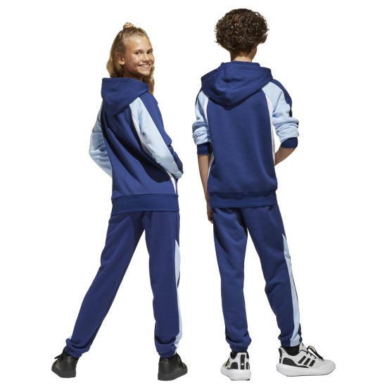 Adidas Παιδικό παντελόνι φόρμας Colorblock Fleece Track Pants Adidas Παιδικό παντελόνι φόρμας Colorblock Fleece Track Pants